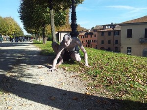 Gollum Signore degli anelli Lucca Comics 2014