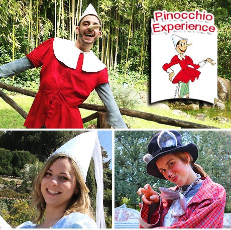 Pinocchio experience: una esperienza indimenticabile con i personaggi della Favola.