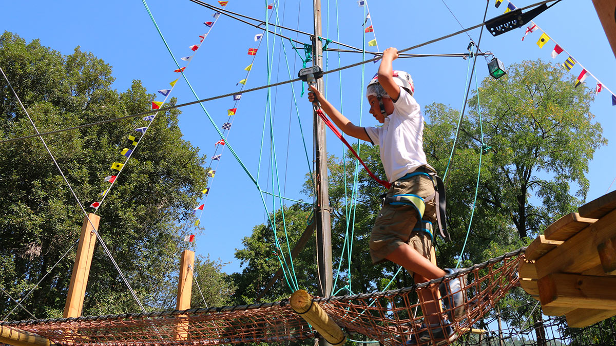 Parco di Pinocchio area avventura nel Galeone dei Pirati