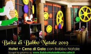 Baita di Babbo Natale  Montecatini Terme: fabbrica dei Giocattoli