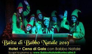 Baita di Babbo Natale  Montecatini Terme: Slitta di babbo Natale